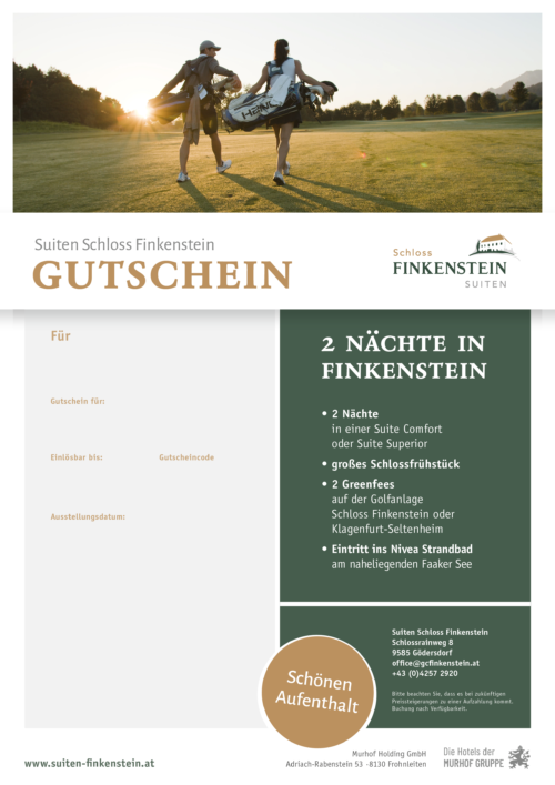 2 Nächte Schloss Finkenstein