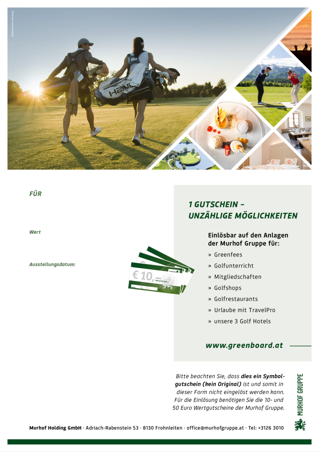 Last Minute-Wertgutscheine print@home